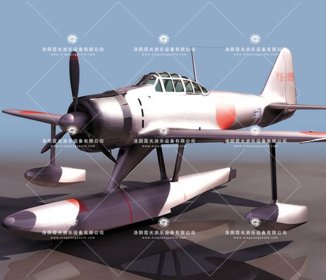 哈巴河3D模型飞机_