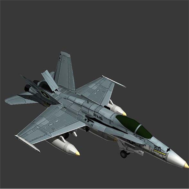 哈巴河3D舰载战斗机模型